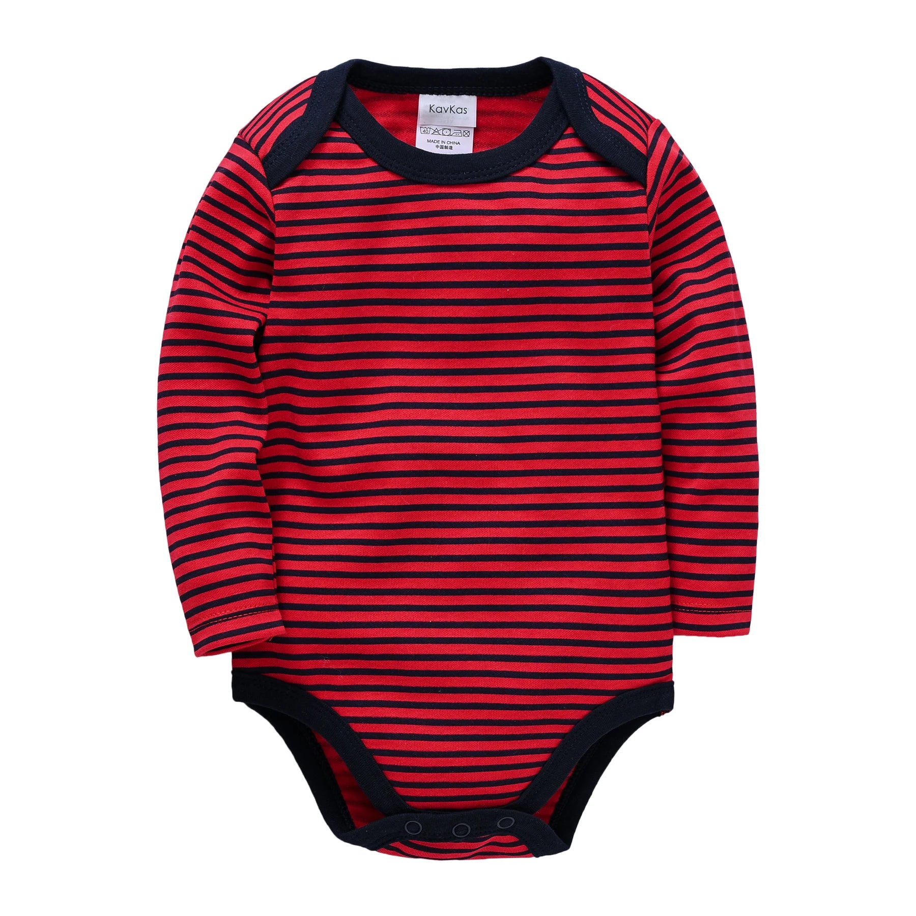 Baby Boys Cotton Bodysuit One Piece Long Sleeve Jumpsuit Breathable Newborn Body Suit Playsuit