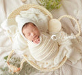 Little Nest Straw Basket – Newborn Photography Prop
