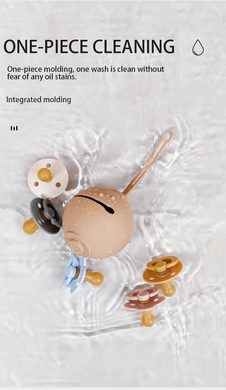 High Quality Baby Silicone Pacifier Solid Color Baby Nipple Accessories BPA Free Soft Newborn Dummy For Babies Toy