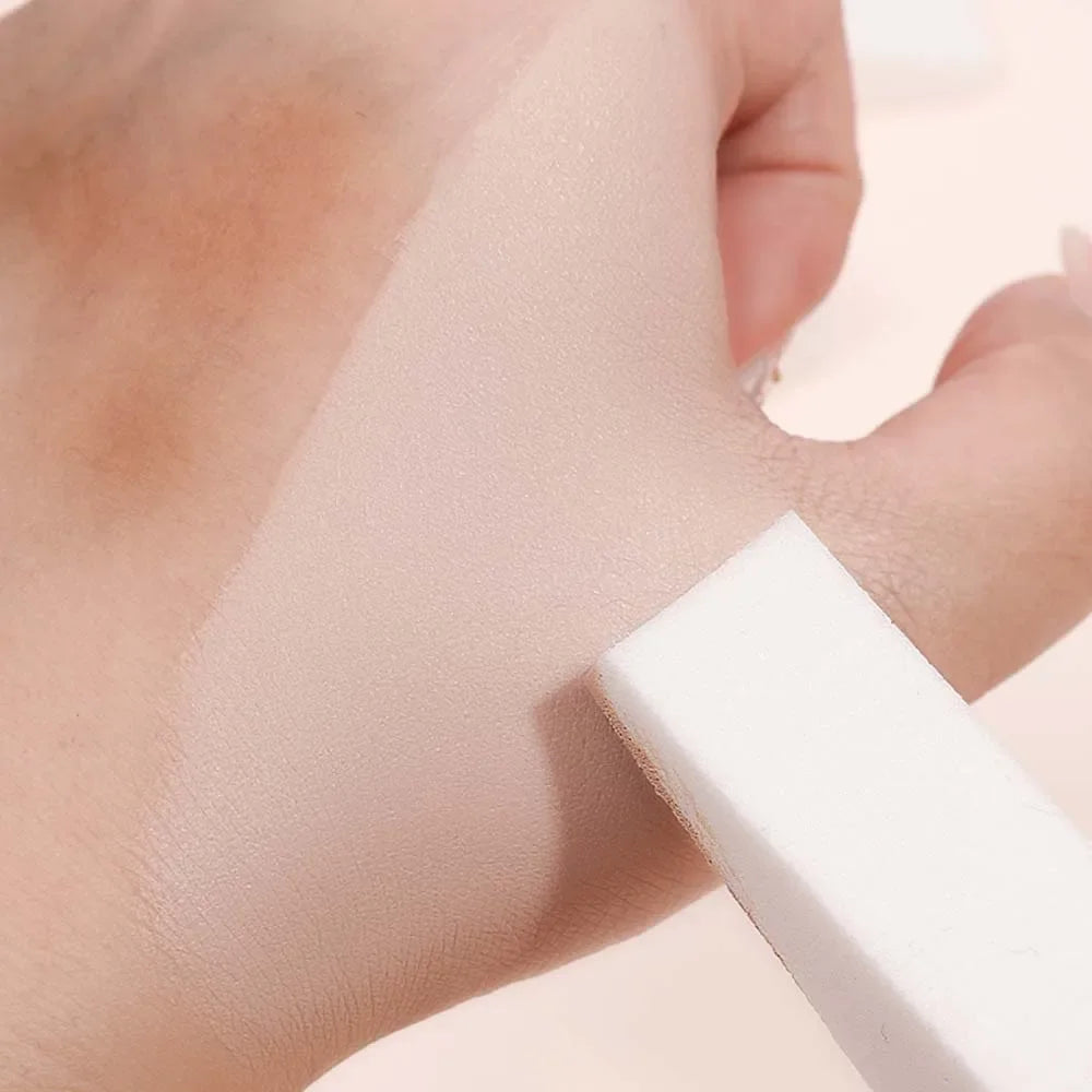Foundation Sponge Latex Triangle Soft Precise Wet And Dry Use