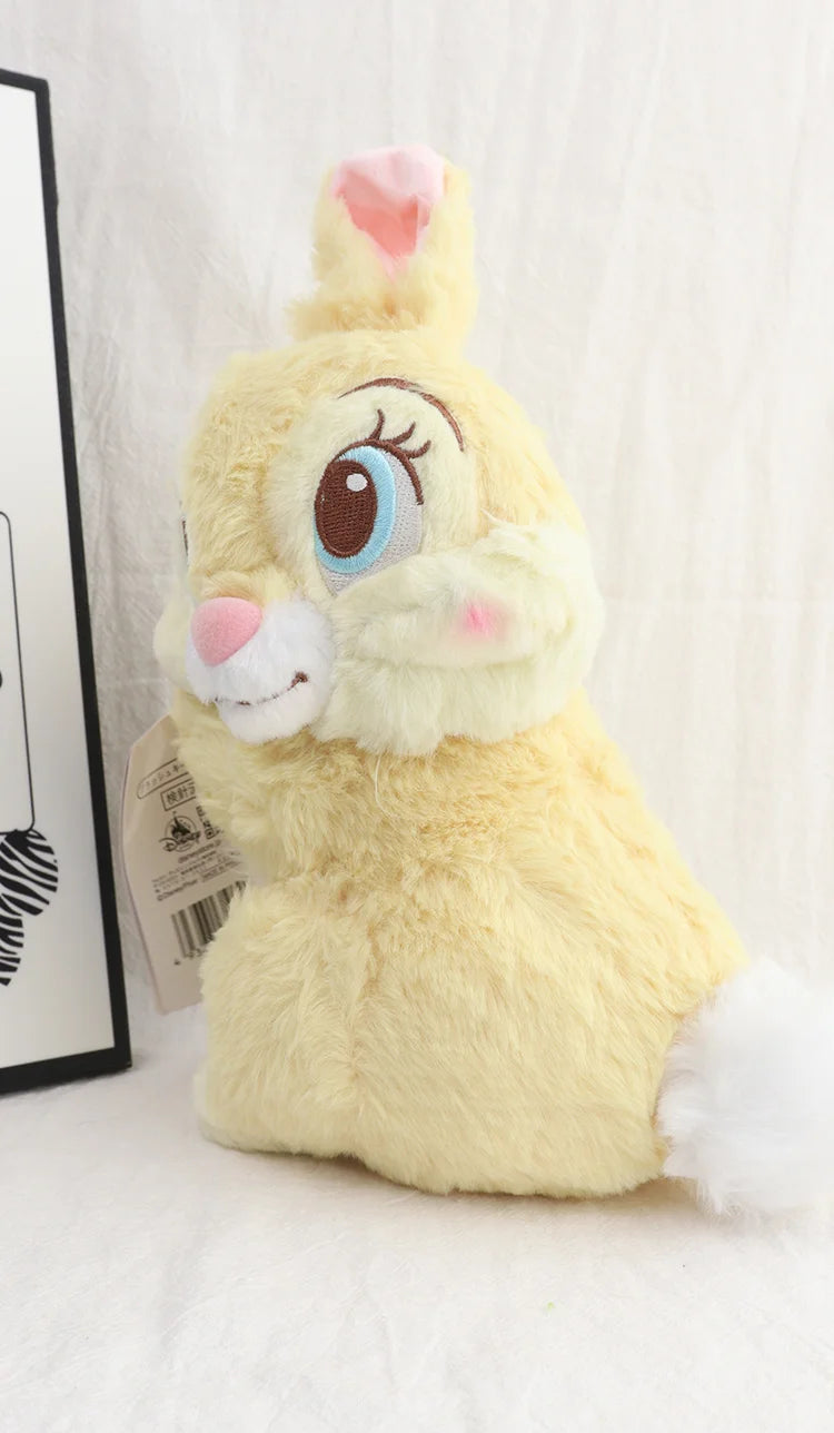 Bambi Thumper Plush Yellow Gray Bunny Stuffed Animal Cute Soft Anime Doll Party Gifts For Collectors Table Home Decor Present