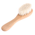 Timber Tots Wooden Baby Brush And Comb Set Wood Natural Gentle Detangler For