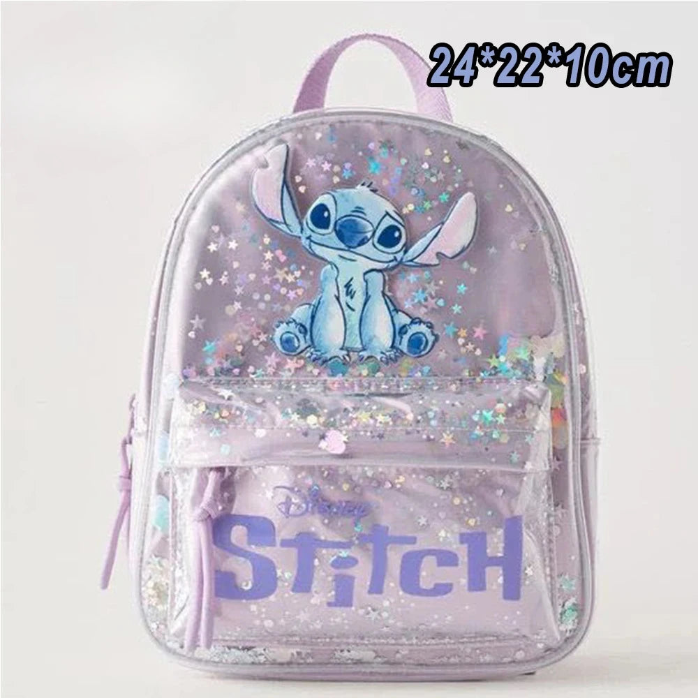 Backpack Plush Disney Stitch Big Capacity For School Days