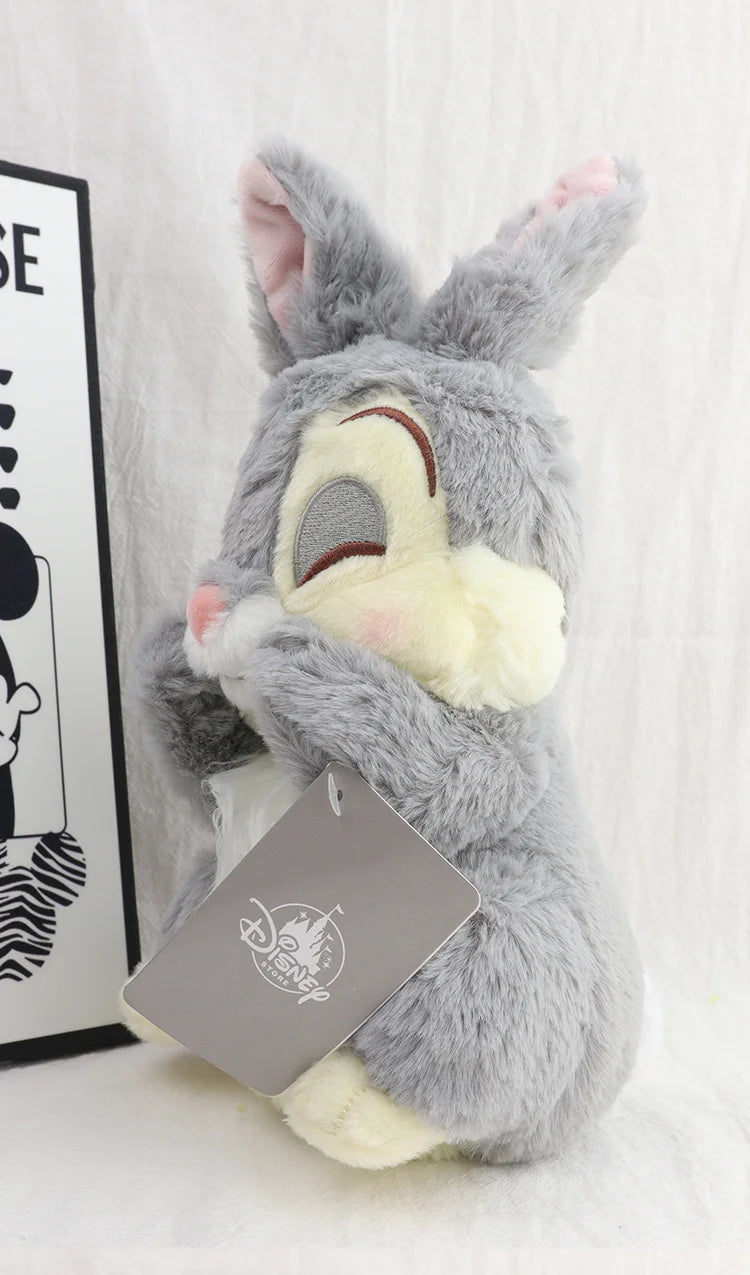 Bambi Thumper Plush Yellow Gray Bunny Stuffed Animal Cute Soft Anime Doll Party Gifts For Collectors Table Home Decor Present