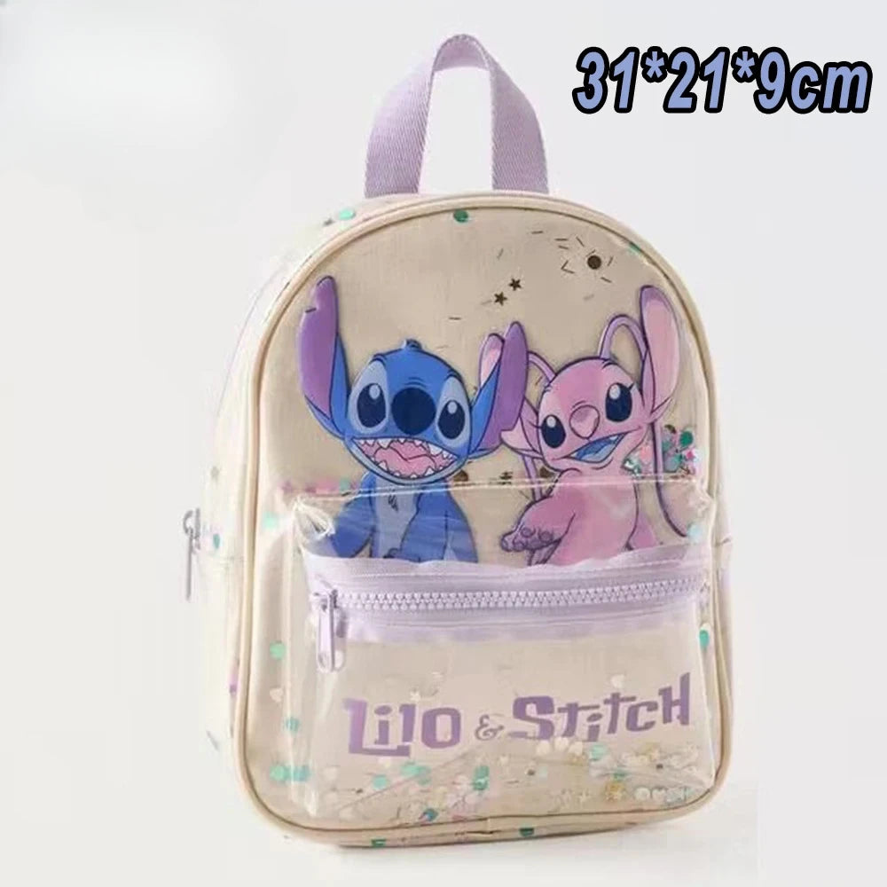 Backpack Plush Disney Stitch Big Capacity For School Days