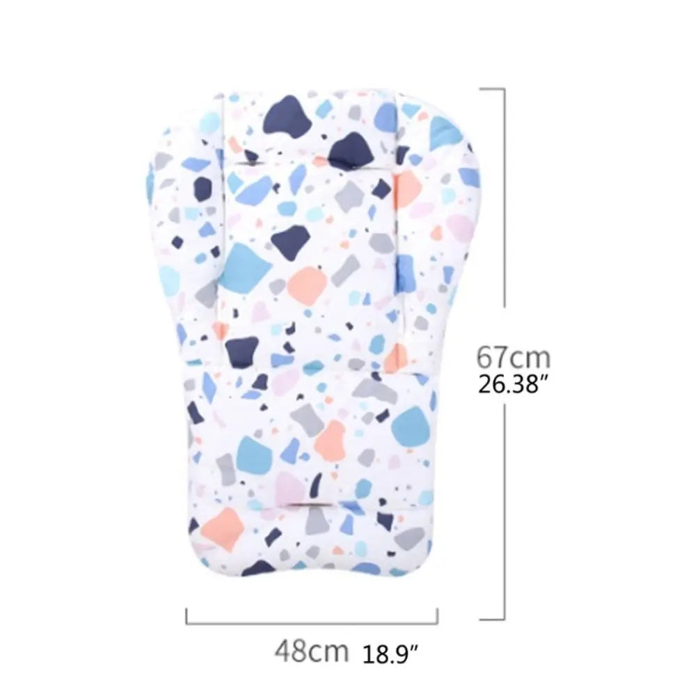Baby Stroller Mat Seat Mattress Pad Kids Cart Cotton Pad Seat Cushion Pram Liner Breathable Stroller Accessories Unisex