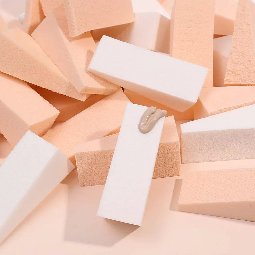Foundation Sponge Latex Triangle Soft Precise Wet And Dry Use