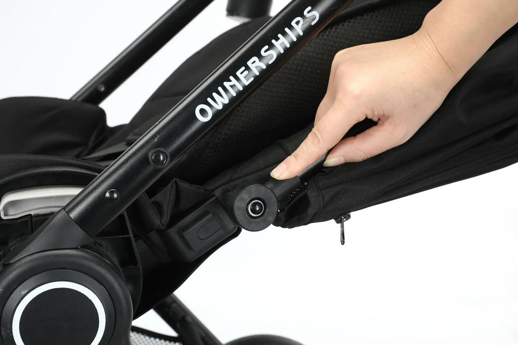 Light Baby Stroller Can Sit Lie Down One-click Folding Pushchair High Landscape Pram Shock-absorbing Newborn Carriage