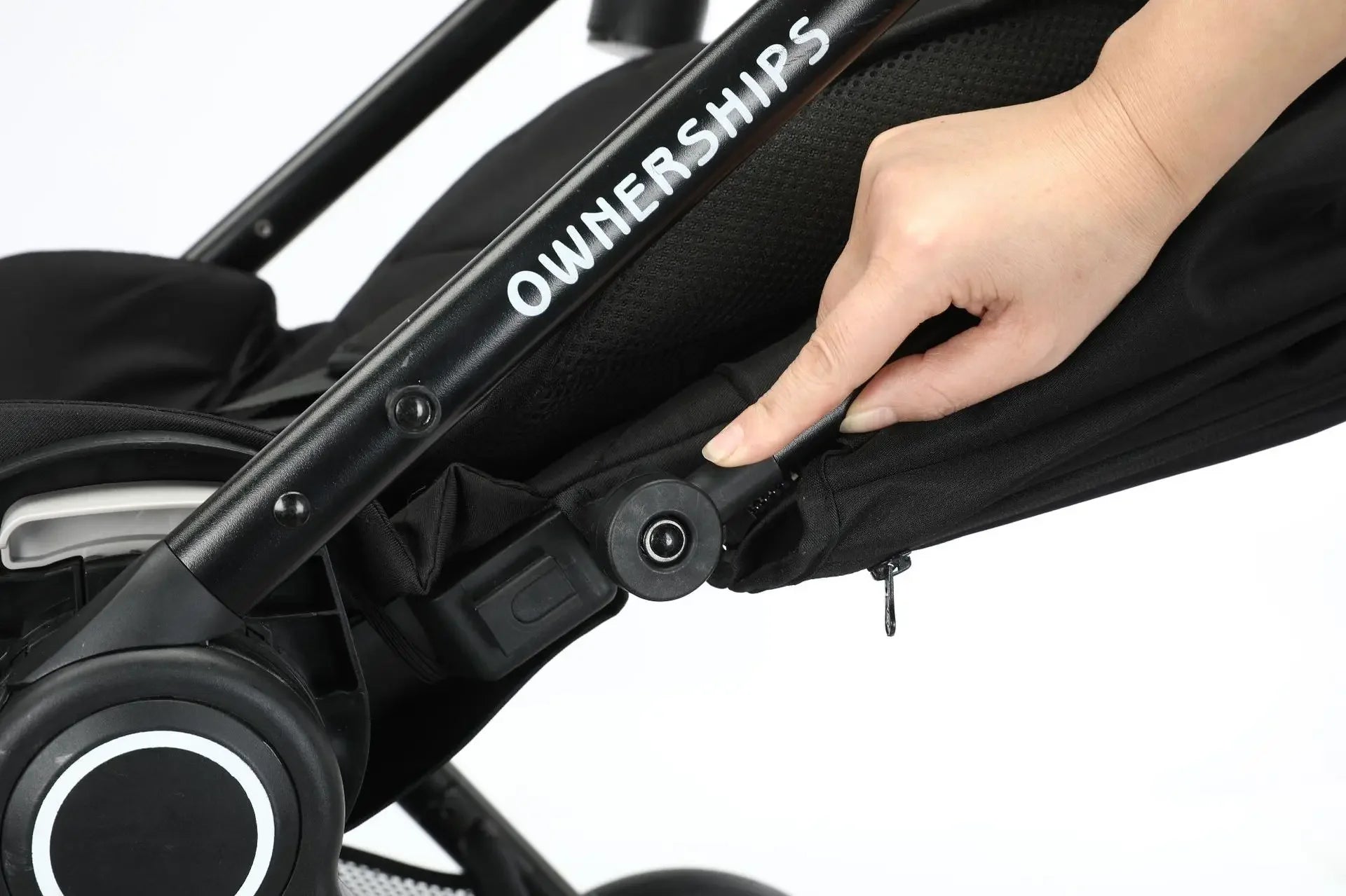 Light Baby Stroller Can Sit Lie Down One-click Folding Pushchair High Landscape Pram Shock-absorbing Newborn Carriage