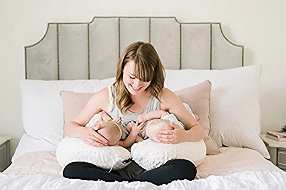 Baby Pillow Bubble Detachable Nursing Pad For Twins Soft Baby Anti-Spitting Milk Cushion Multifunctional Breastfeeding Pillow