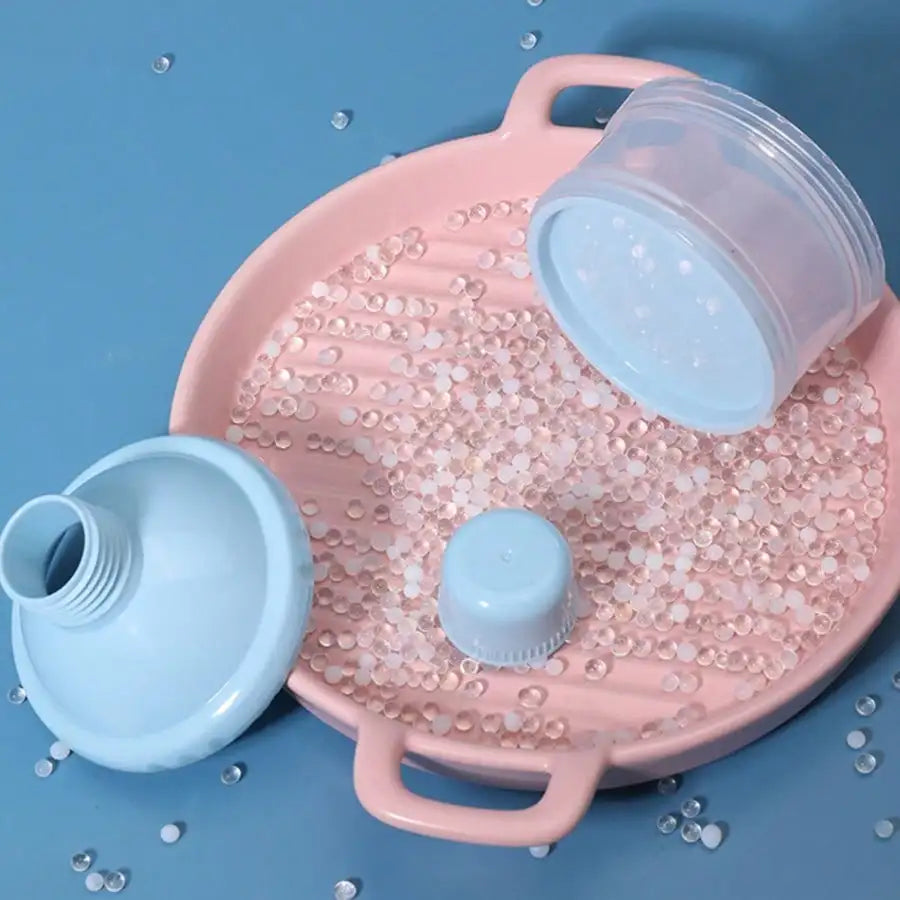 1 Pc Portable 3-Layer Baby Formula Dispenser, Outing Milk Powder Storage Box, Airtight Container for Infant Cereal & Snacks
