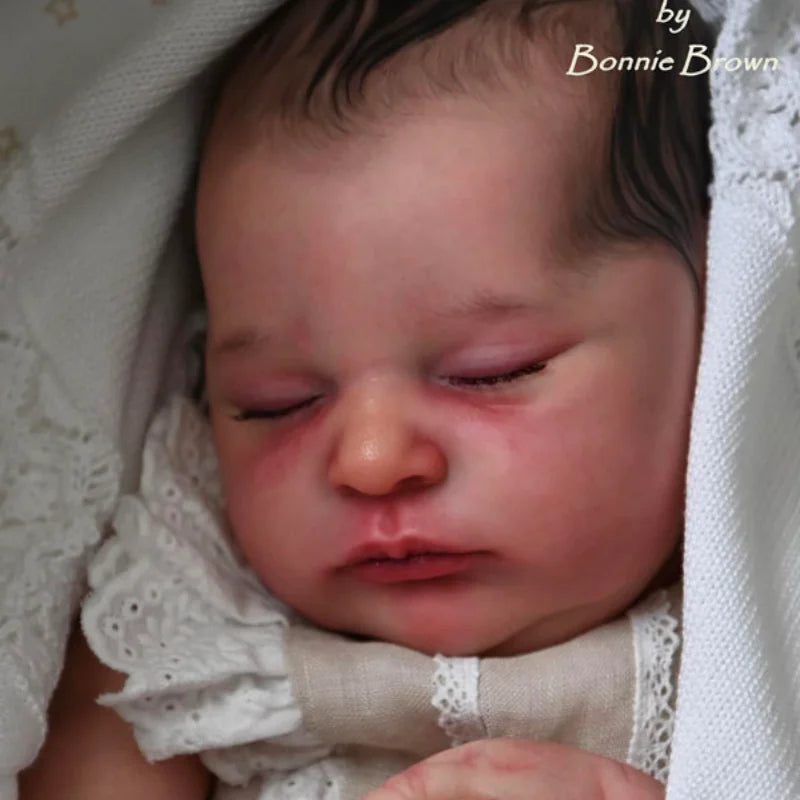 Reborn Doll Kit Laura Vinyl Unpainted With Cloth Body