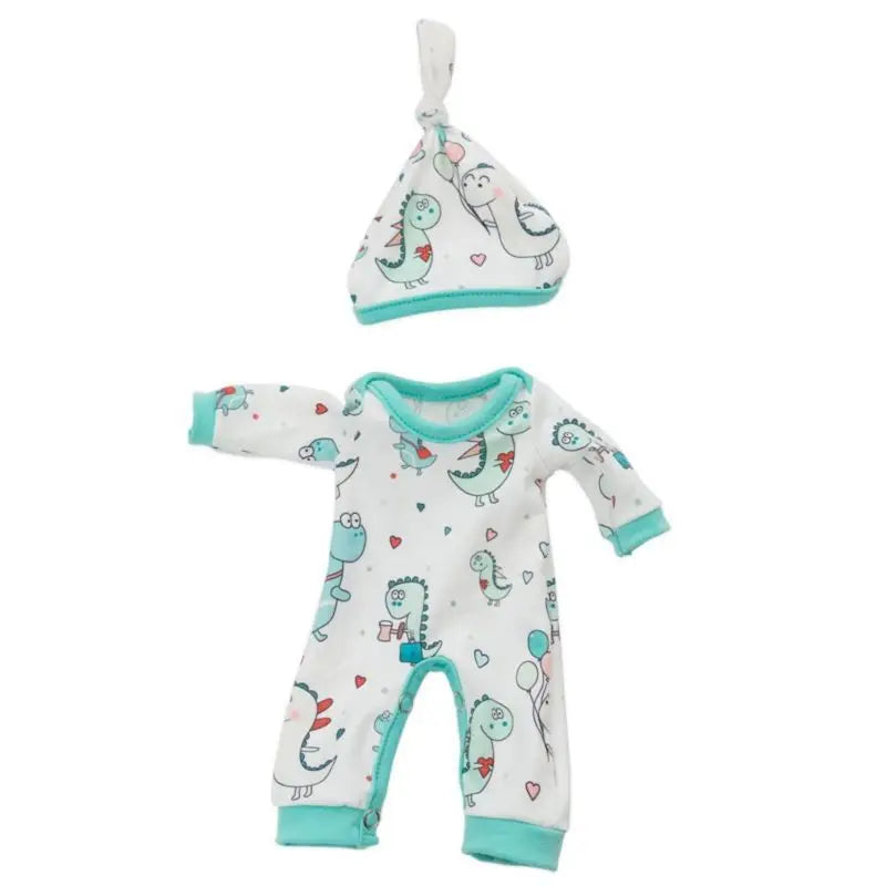 Doll Jumpsuit Cloth Slip-On For 10-12 Inch Dolls Quick Wardrobe Change