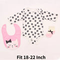 18-20 Inch Doll Clothes Dress Skirt 45-55cm Reborn Baby Doll Clothes Rompers Toys Outfit