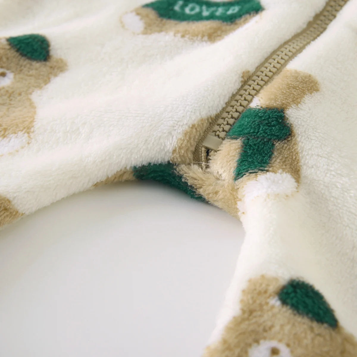 Winter Fleece Infants Thickened Long Sleeve Jumpsuits Warm Animals Baby Rompers Clothing Cute Bear