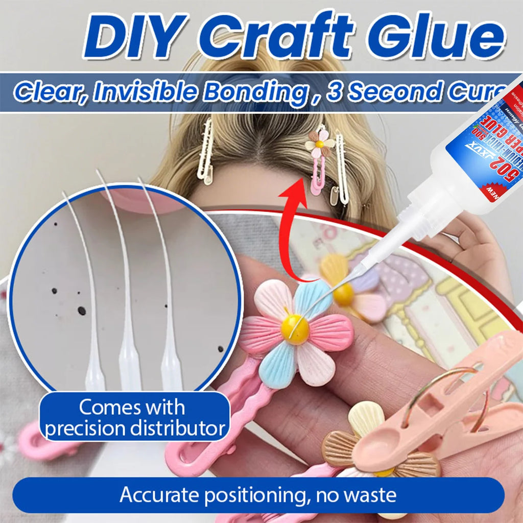 50g Professional 502 Super Glue Extra Strong Fast Instant Adhesive Cyanoacrylate Hardware Plastic Metal Cars Wood Craft Glass Hobby Seconds Bond With distributor waterproof.