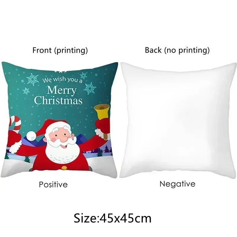 2D Flat-1PC Peter Rabbit Forest Throw Pillow Cover ,Suitable for beds, sofas, lounge chairs, home decoration.