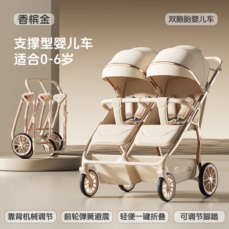 You're Gonna Love This Twin Baby Stroller For Everyday Joy