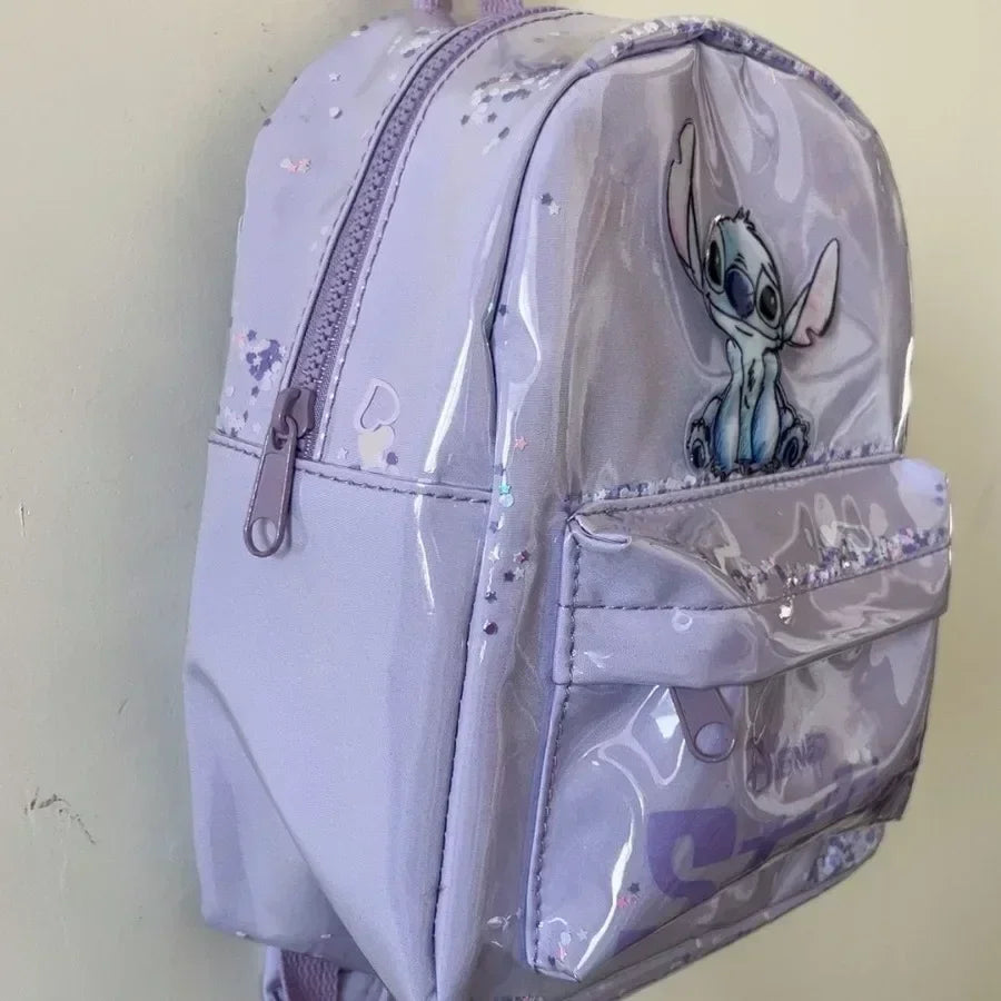 Stitch Backpack Plush Ins Japanese Funny Cartoon Large-Capacity Student Backpack Kindergarten Bag Child Gift