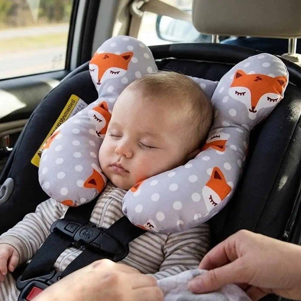 Baby Pillow Protective Travel Car Seat Head Neck Support Pillows Children U Shape Headrest Toddler Cushion For Kids