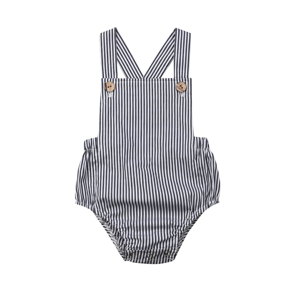Baby Cotton Sleeveless Bodysuit – Summer Stripes & Solids, 3M–3Y