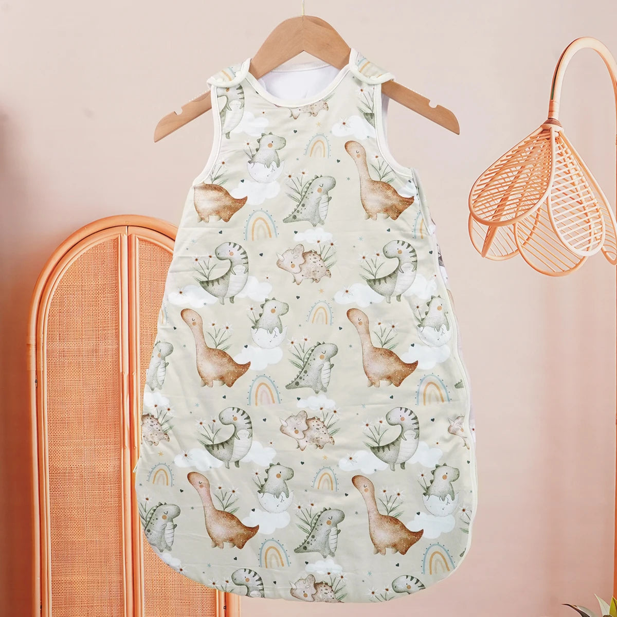 Sleeping Bag Polyester Cartoon Pattern Keeps Newborn Warm