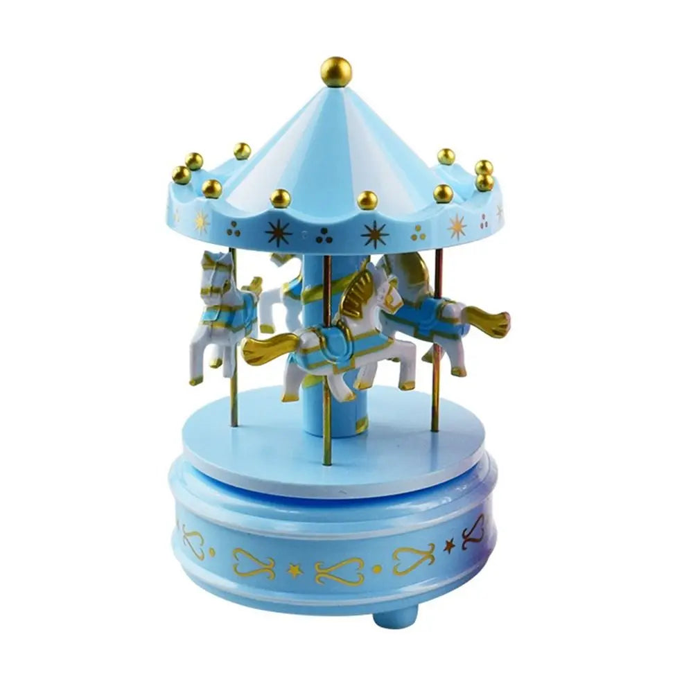 Creative Fantasy Ferris Wheel Music Box Ornament Hand-Cranked