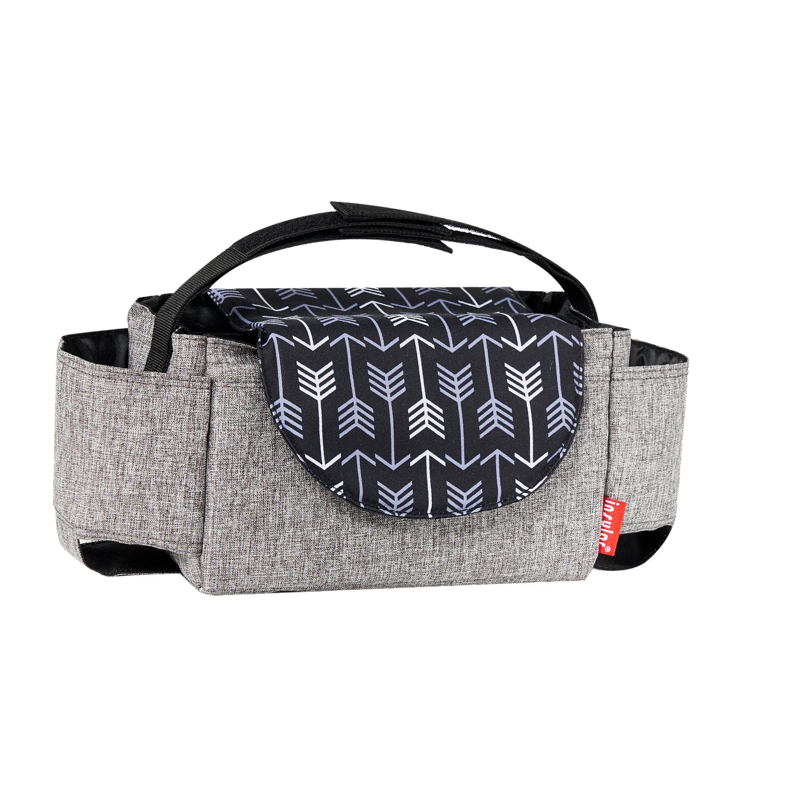Insular Diaper Bag With Bottle Insulation Pockets Mummy Storage Bag For Baby Essentials Stroller Accessories