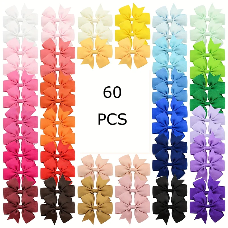 Sunflower Hair Clips Satin Polyester Yellow 3 Inch Everyday Hairpins