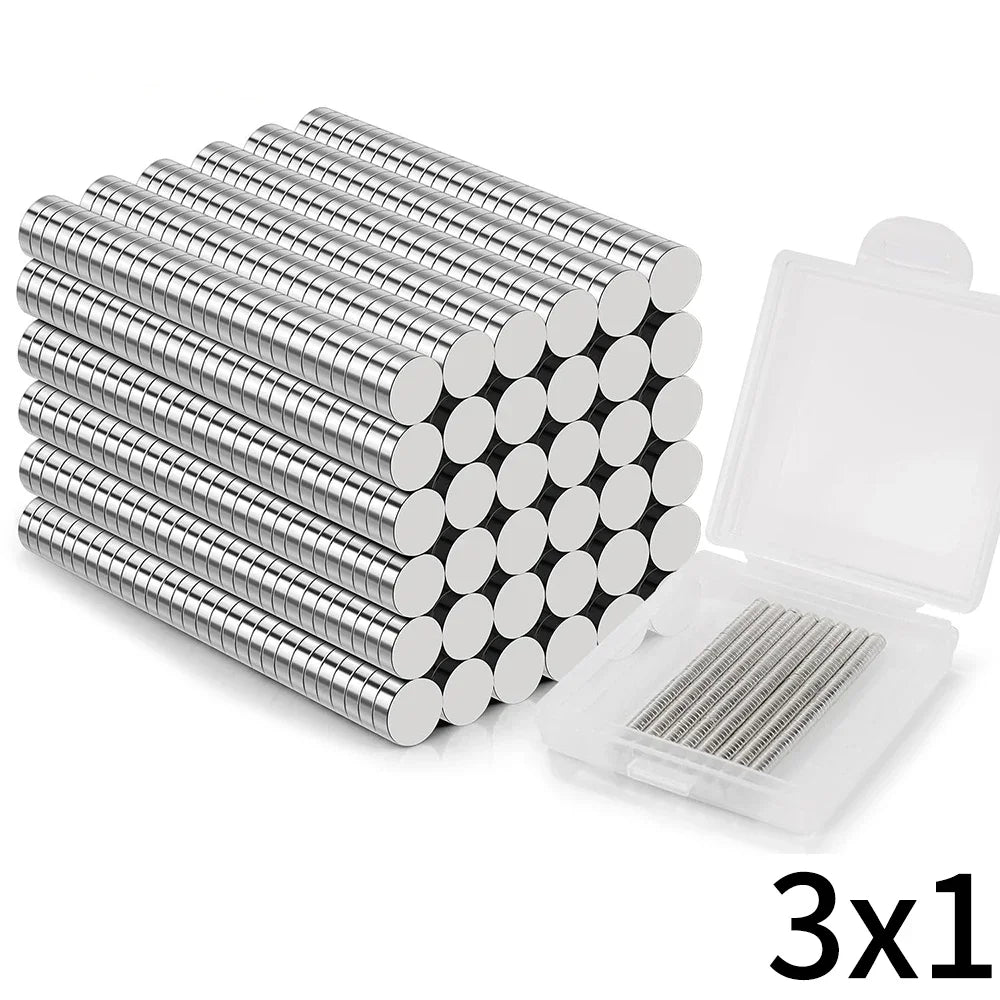 100/300Pcs Small Round Magnet 3x1 Magnet 3mm X 1mm