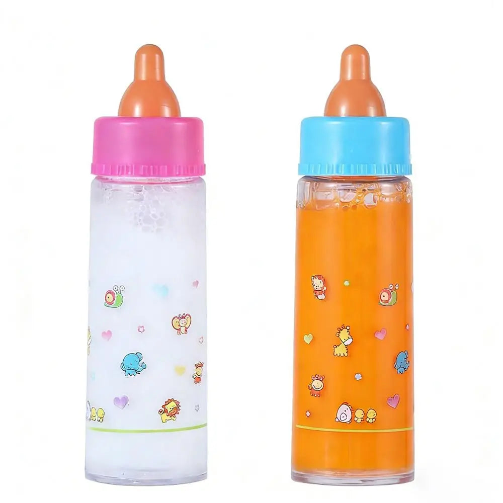 with Pacifier Bibs Magic Milk Juice Bottles fit Newborn Dolls Multistyles Plastic Nipple Bottle Reborn Cute Dolls Accessories