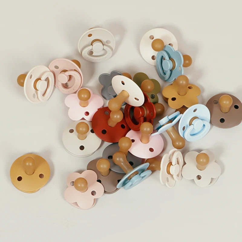 High Quality Baby Silicone Pacifier Solid Color Baby Nipple Accessories BPA Free Soft Newborn Dummy For Babies Toy