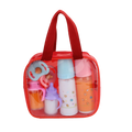 Large size Baby Doll Feeding Bottle Set Baby Care Toy Stroller 2pcs Milk And Juice Bottles With Toy Pacifier For Baby Dolls