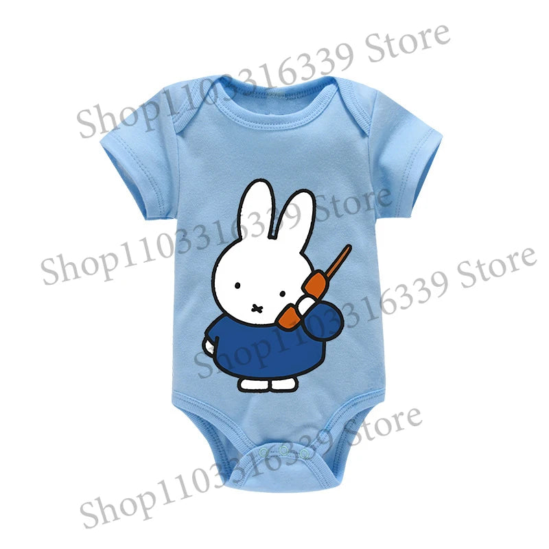 Baby Bodysuits Cotton Unisex Soft Ready-To-Wear Cosplay