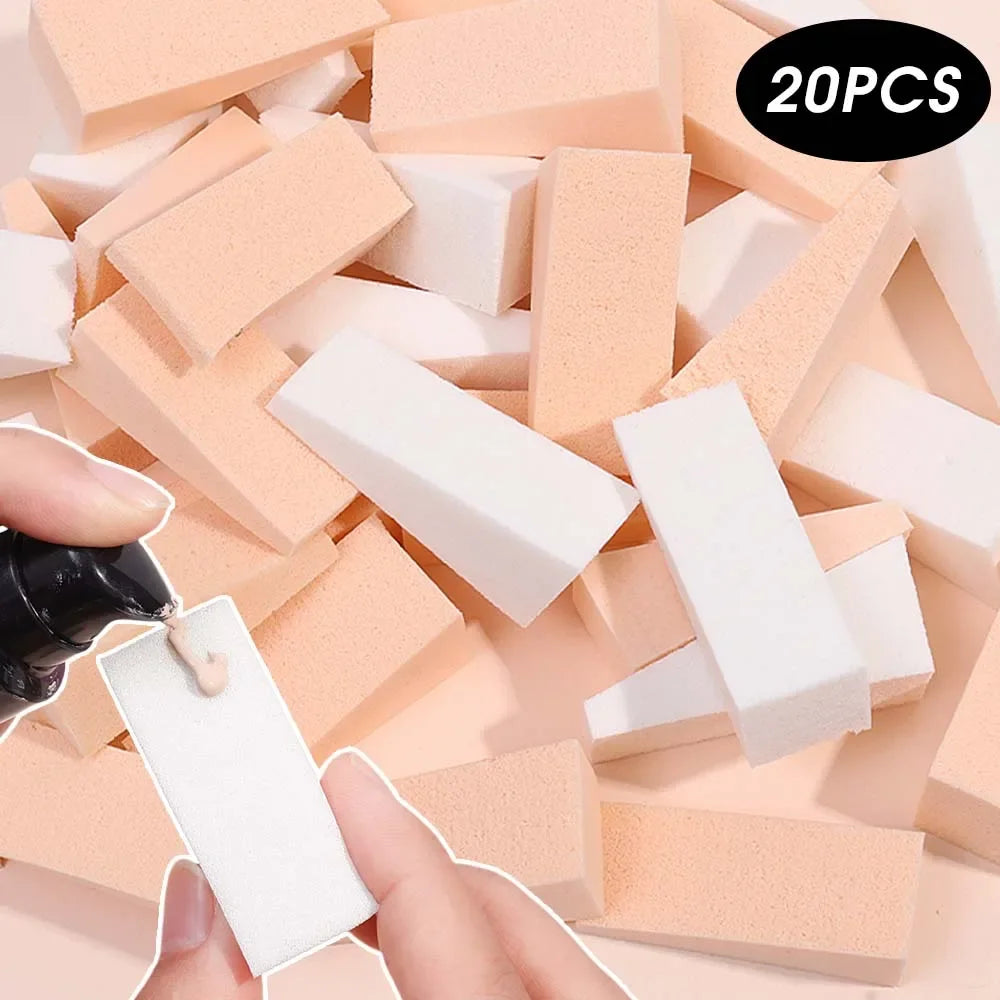 Foundation Sponge Latex Triangle Soft Precise Wet And Dry Use