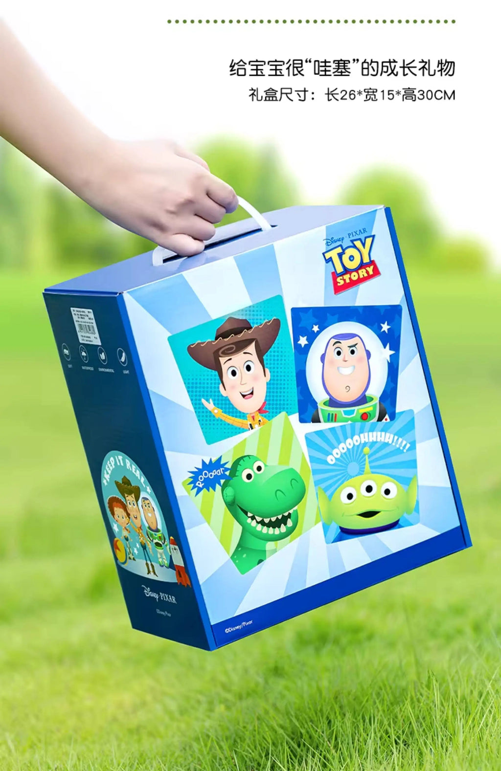 Toy Story Orthopedic Backpack Woody Buzz Lightyear Rex Ultra Light Spine Protection School Bag Kindergarten Primary Student Gift