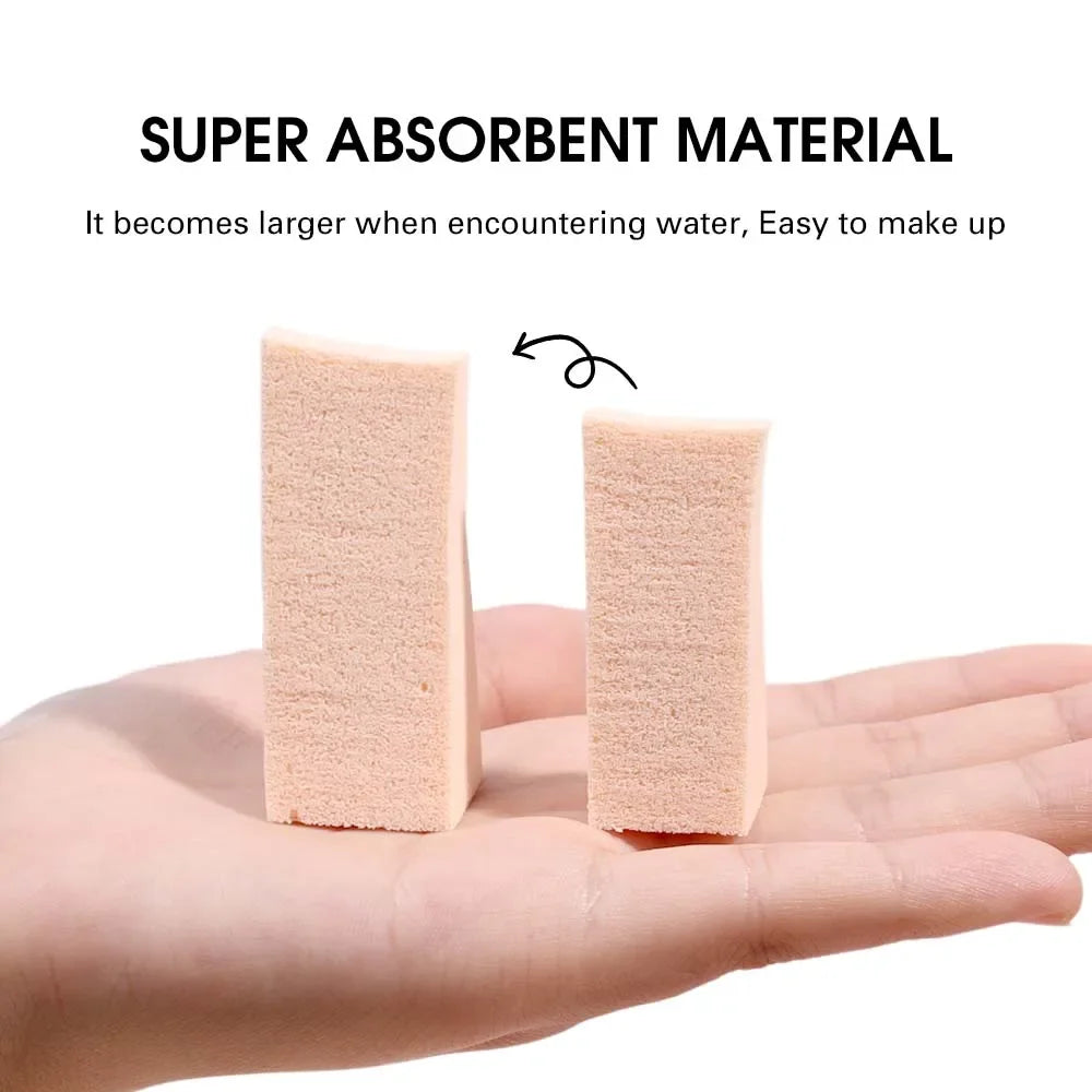 Foundation Sponge Latex Triangle Soft Precise Wet And Dry Use