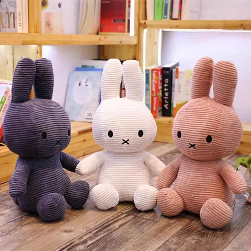 25/35cm Miffy Plush Toys Cute Cotton Soft Baby Sleeping Comfortable Accompanying Dolls Children's Easter Gift Decoration Doll