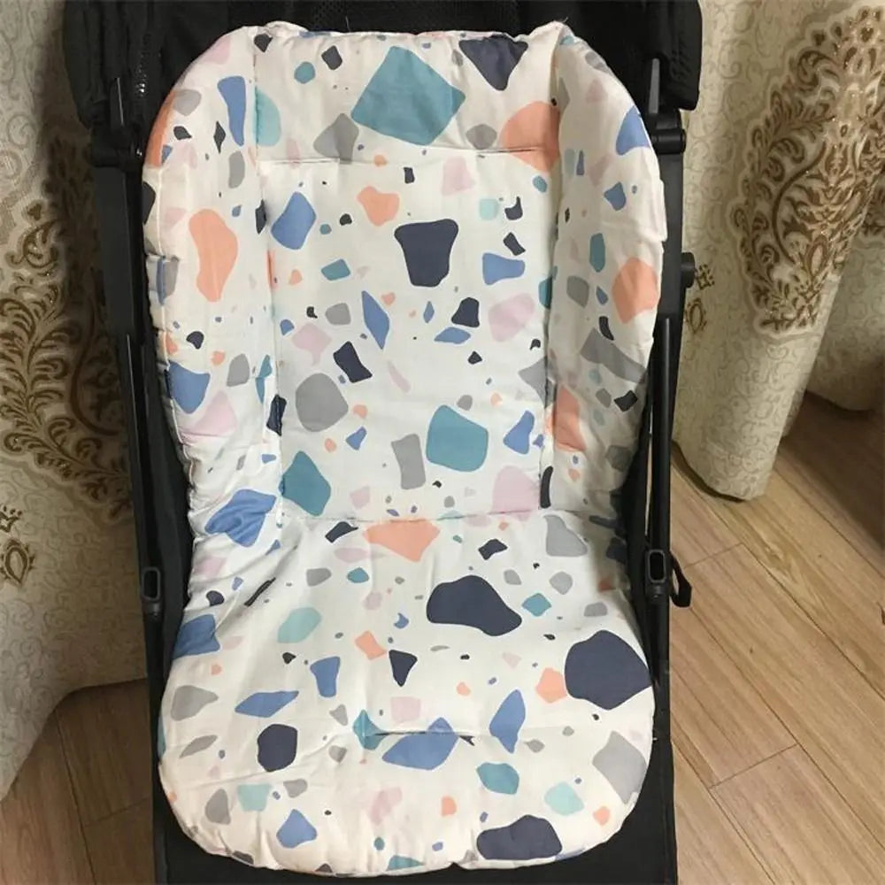 Baby Stroller Mat Seat Mattress Pad Kids Cart Cotton Pad Seat Cushion Pram Liner Breathable Stroller Accessories Unisex