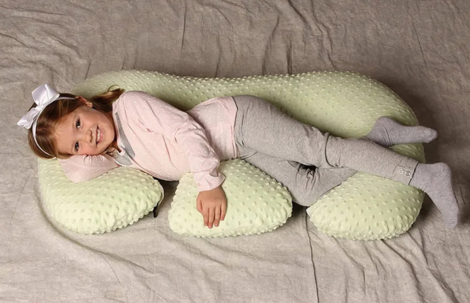 Baby Pillow Bubble Detachable Nursing Pad For Twins Soft Baby Anti-Spitting Milk Cushion Multifunctional Breastfeeding Pillow