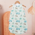 HappyFlute Baby Sleeping Bag Bamboo Cotton Warm Wearable Blanket Winter Print Vest Sleep Sack For Newborn