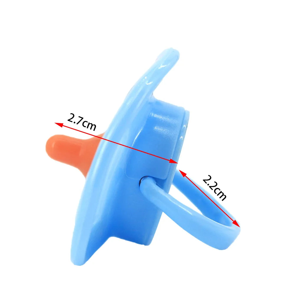 Large size Baby Doll Feeding Bottle Set Baby Care Toy Stroller 2pcs Milk And Juice Bottles With Toy Pacifier For Baby Dolls