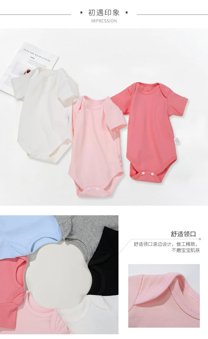 Miffys Baby Bodysuits Clothes Newborn Boy Girl Kawaii Clothes Cute Jumpsuit Cotton Infant Outfits Safe Soft Romper Children Gift