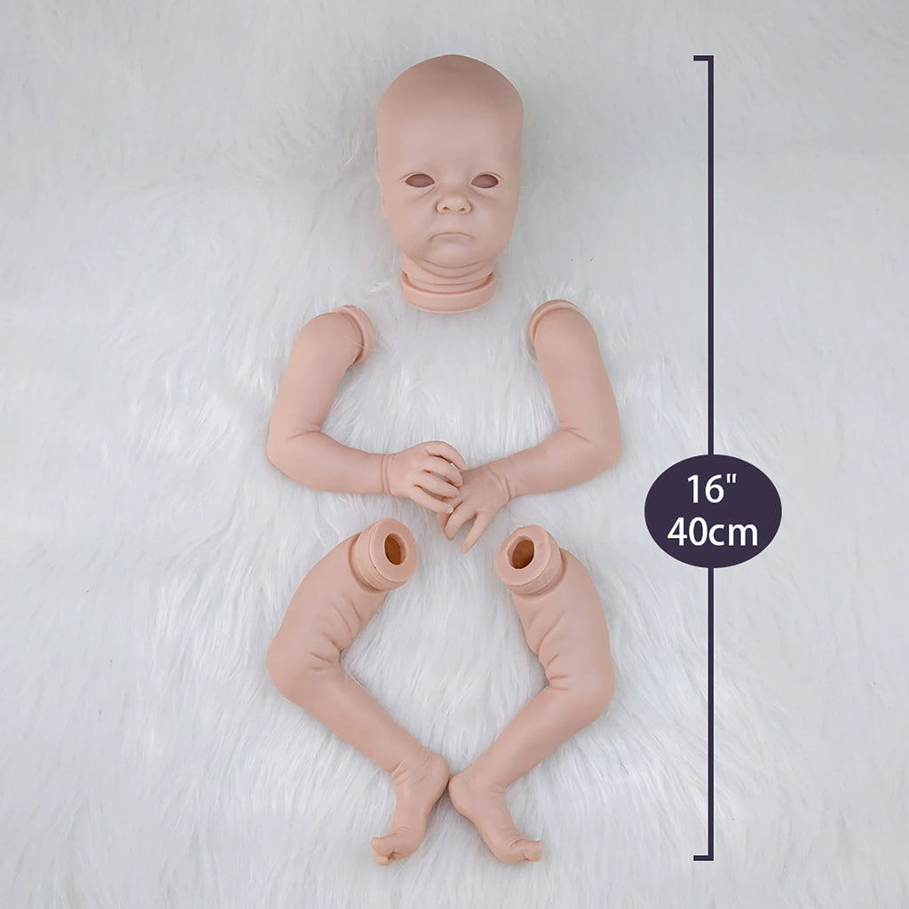Reborn Doll Parts Kit + Vinyl + Unpainted + DIY Blank Kit