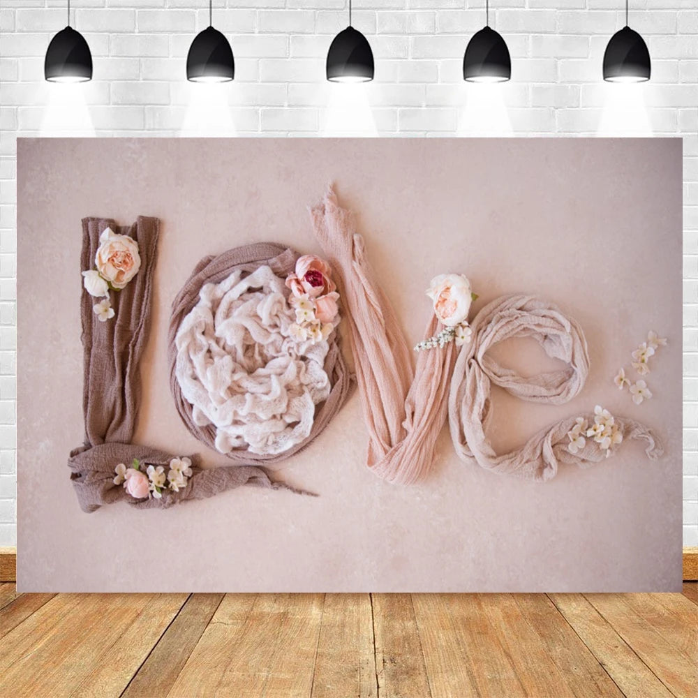 Your Newborn Photo Backdrop Floral Birthday Theme Studio Background For Kids Photo Shoots