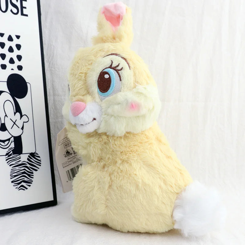 Bambi Thumper Plush Yellow Gray Bunny Stuffed Animal Cute Soft Anime Doll Party Gifts For Collectors Table Home Decor Present