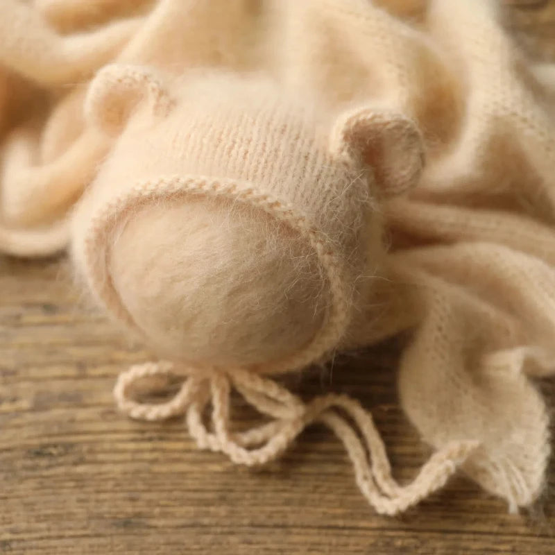 Your Perfect Knit Bear Hat For Adorable Newborn Photos
