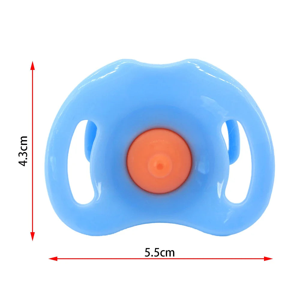Large size Baby Doll Feeding Bottle Set Baby Care Toy Stroller 2pcs Milk And Juice Bottles With Toy Pacifier For Baby Dolls