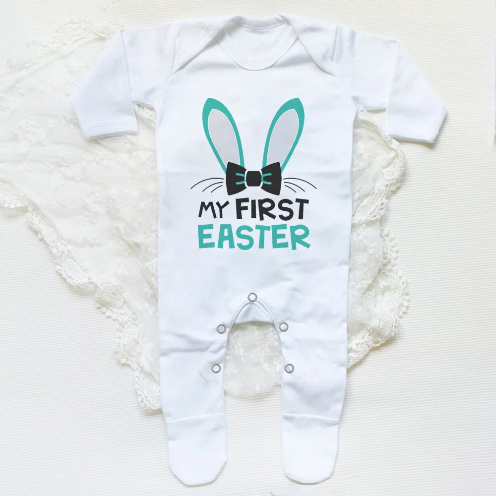 Your Perfect My First Easter Unisex Baby Sleepsuit Romper For Cozy Hospital Homecoming
