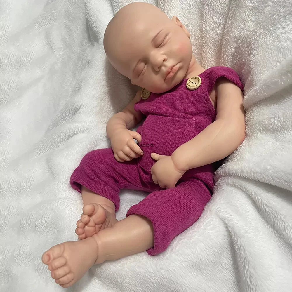 Reborn Doll Silicone Platinum Lifelike One To One Proportions